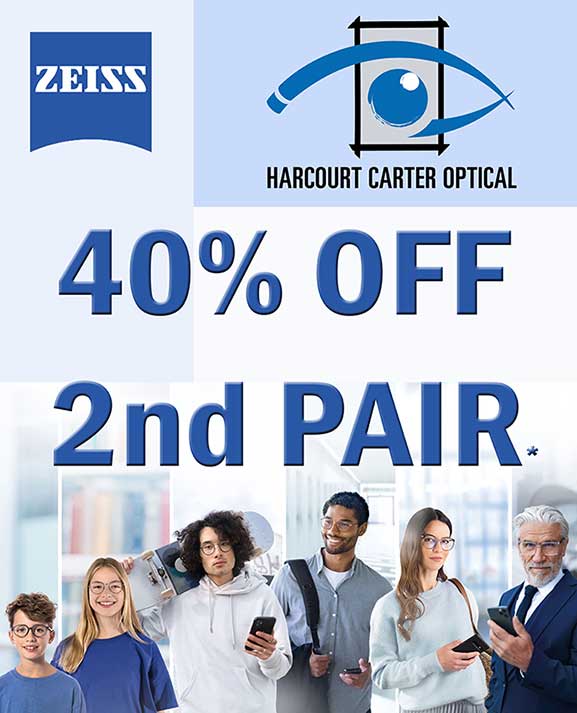40% off your 2nd pair